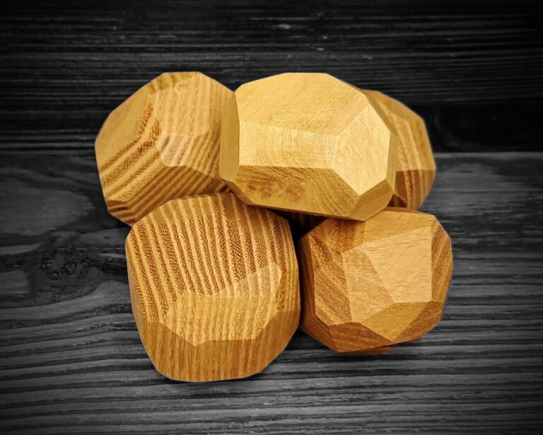 WOOD PUNK | Dřevěné balanční kameny – akát, black locust wood