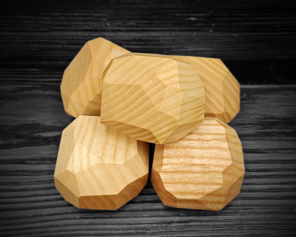 WOOD PUNK | Dřevěné balanční kameny – jasan, ash wood
