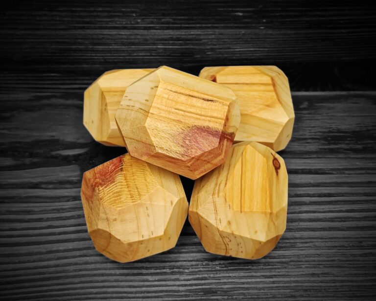 WOOD PUNK | Dřevěné balanční kameny – třešeň, cherry wood