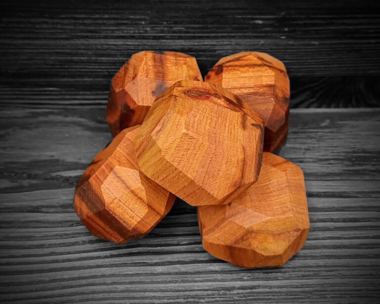 WOOD PUNK | Dřevěné balanční kameny – švestkové dřevo, plum wood