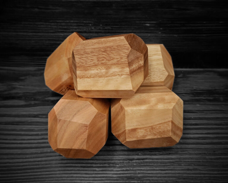 WOOD PUNK – dřevěné balanční kameny (eukalyptus / eucalyptus wood)