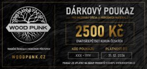 Dárkový poukaz WOOD PUNK
